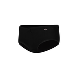  Quần lót modal nữ Winny lưng vừa mềm mại thấm hút thoáng khí QL25004 - Đen 