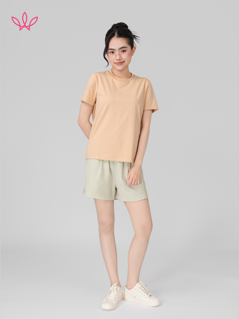 Áo WINNY cotton tay ngắn 235gsm 1HACT26001N