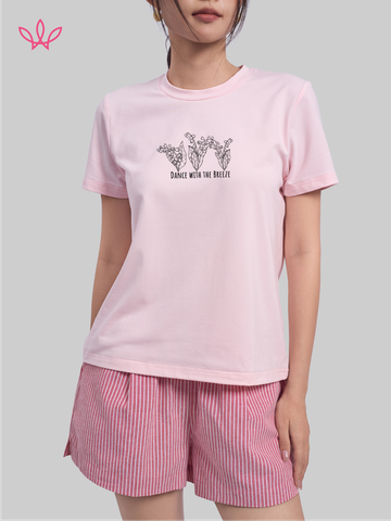 Áo WINNY cotton tay ngắn 180gsm 1HACT26008N