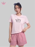  Áo WINNY cotton tay ngắn 180gsm 1HACT26012N 