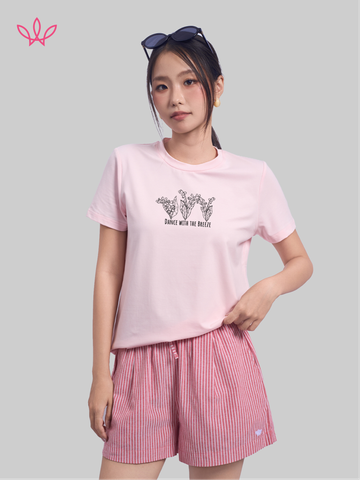 Áo WINNY cotton tay ngắn 180gsm 1HACT26008N
