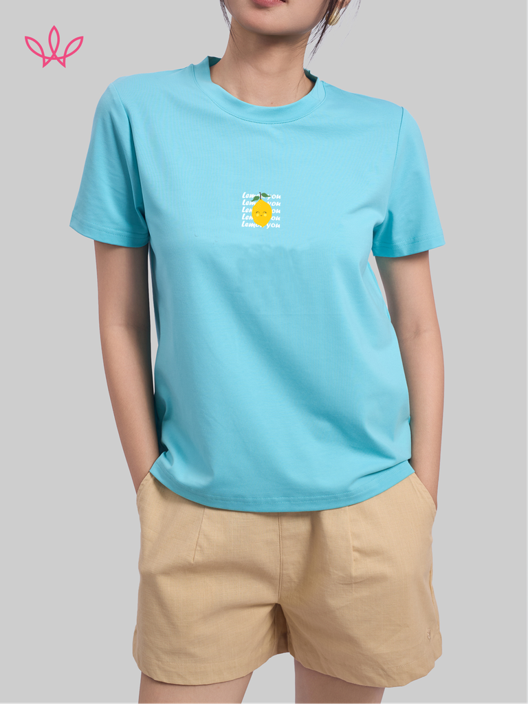 Áo WINNY cotton tay ngắn 180gsm 1HACT26009N