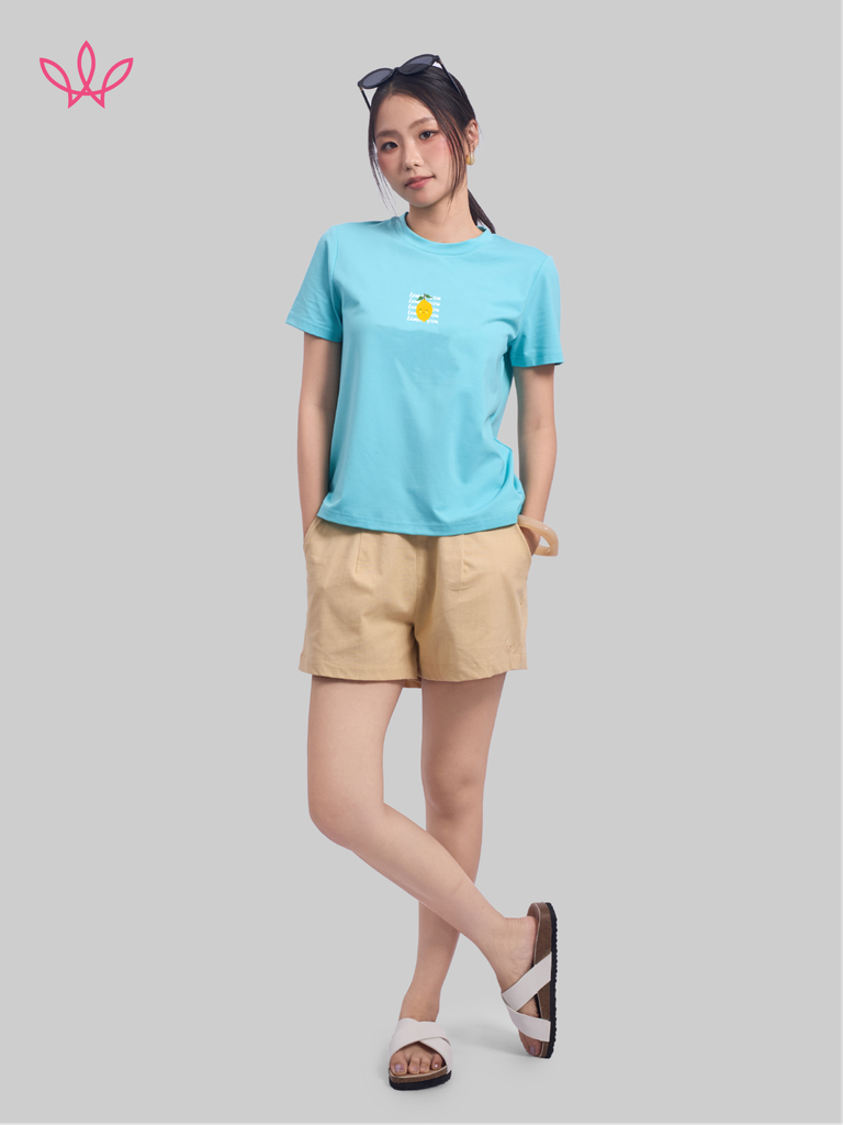 Áo WINNY cotton tay ngắn 180gsm 1HACT26009N