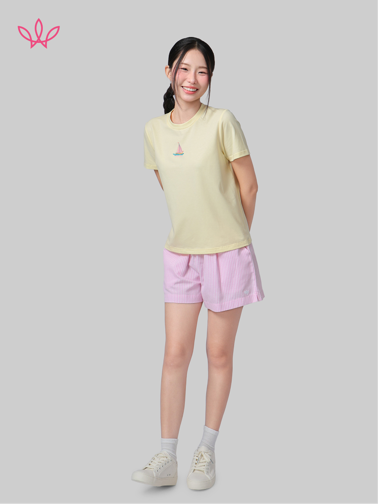 Áo WINNY cotton tay ngắn 180gsm 1HACT26009N