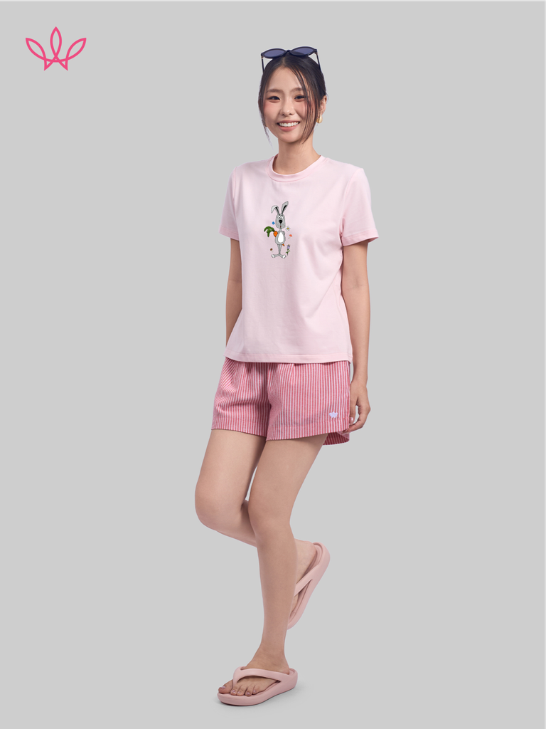 Áo WINNY cotton tay ngắn 180gsm 1HACT26012N