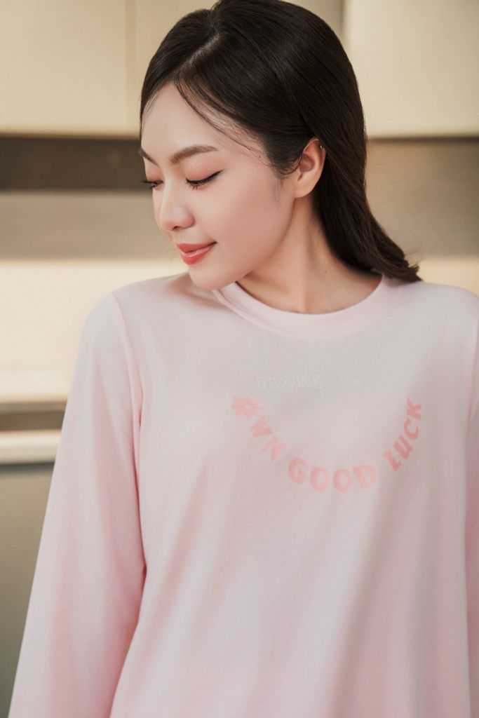 Bộ đồ mặc nhà Cotton quần dài tay dài  -  1MNCT24251D