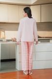  Bộ đồ mặc nhà Cotton quần dài tay dài  -  1MNCT24251D 