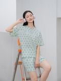  Bộ đồ mặc nhà Cotton quần ngắn tay ngắn  -  1MNCT25043C 