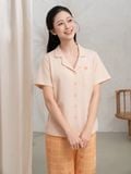  Bộ đồ ngủ Pijama Cotton quần lửng tay ngắn  -  1MNCT25047N 