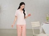  Bộ đồ ngủ Pijama Cotton quần lửng tay ngắn  -  1MNCT25047N 