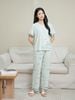  Bộ đồ mặc nhà Cotton quần dài tay ngắn  -  1MNCT25107D 
