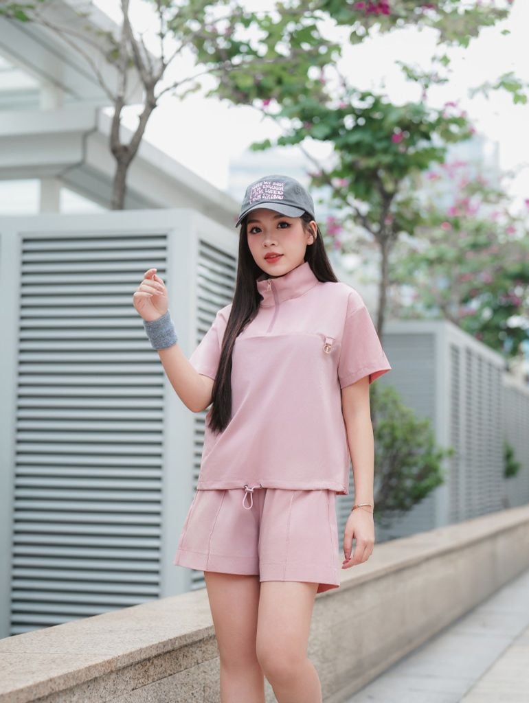 Bộ gió quần ngắn tay ngắn  -  1MNGO25058C