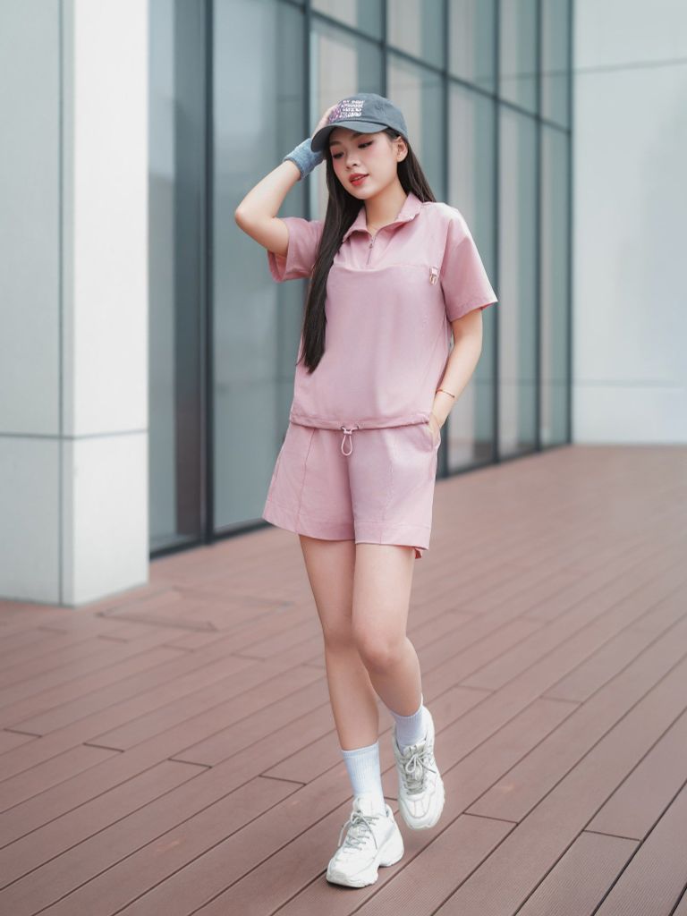 Bộ gió quần ngắn tay ngắn  -  1MNGO25058C