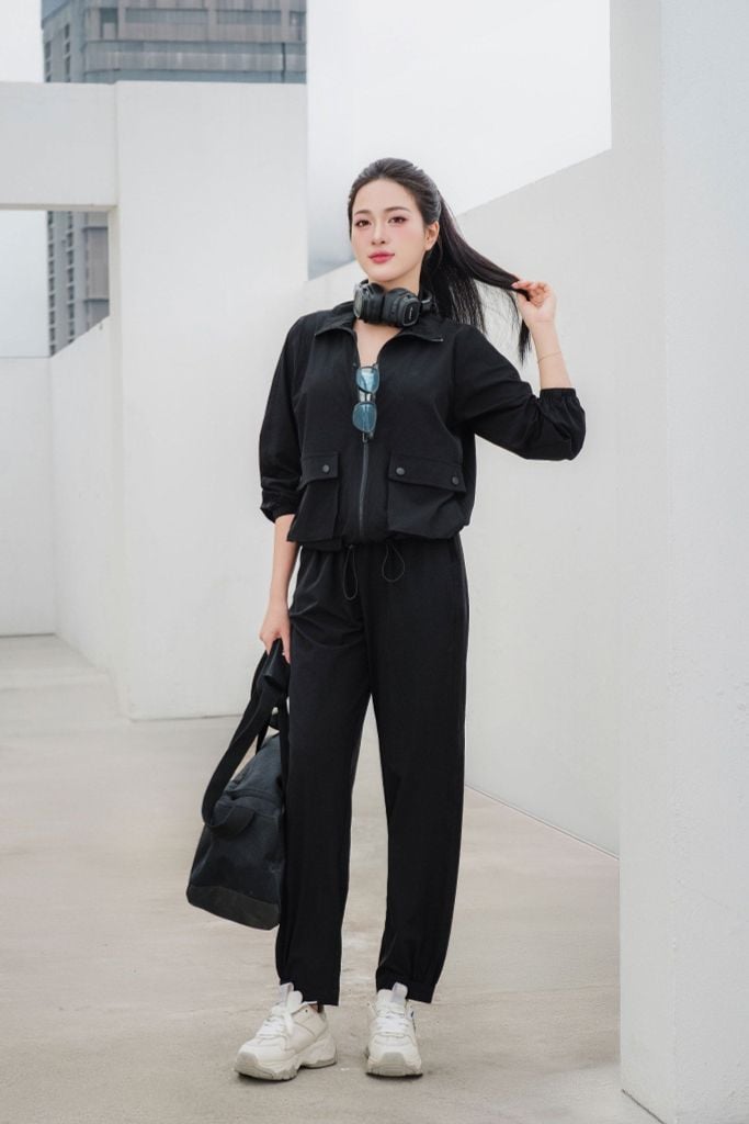 Bộ gió quần dài tay dài  -  1MNGO25062K