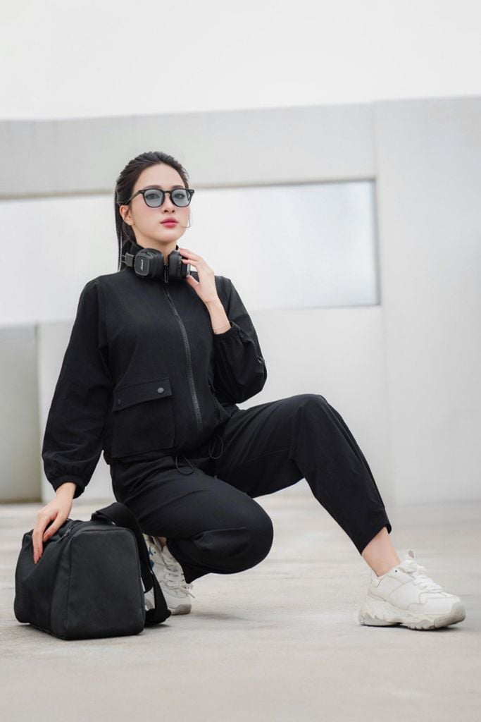 Bộ gió quần dài tay dài  -  1MNGO25062K