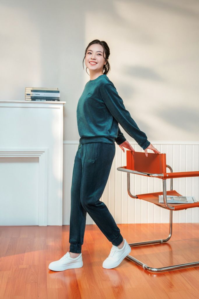 Bộ nhung quần dài  -  1MNNH24235D