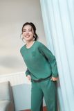  Bộ nỉ quần dài tay dài  -  1MNNI24214D 