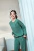 Bộ nỉ quần dài tay dài  -  1MNNI24214D