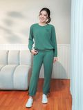 Bộ nỉ quần dài tay dài  -  1MNNI24214D 