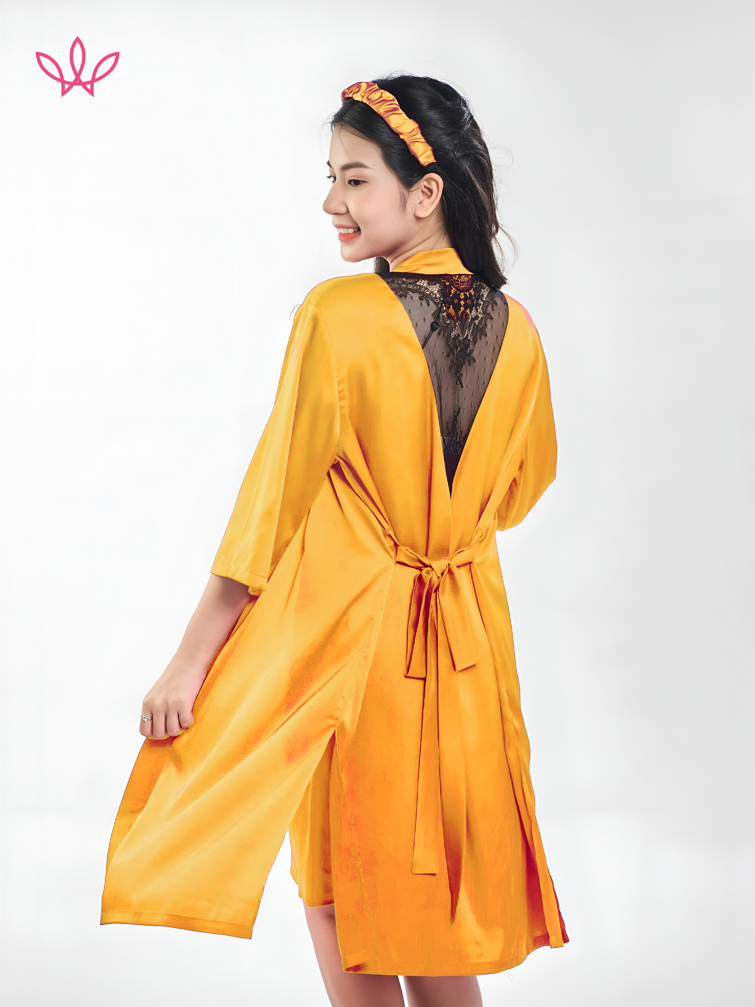 Áo choàng ngủ Polyester  -  1MNSA23139A