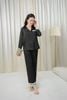  Bộ đồ ngủ Pijama lụa satin quần dài tay dài  -  1MNSA24260D 