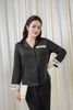  Bộ đồ ngủ Pijama lụa satin quần dài tay dài  -  1MNSA24260D 