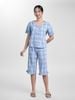  Bộ đồ mặc nhà Woven quần lửng tay ngắn  -  1MNWO23163N 