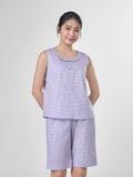  Bộ đồ mặc nhà Woven quần lửng không tay  -  1MNWO24124S 