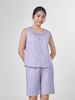  Bộ đồ mặc nhà Woven quần lửng không tay  -  1MNWO24124S 