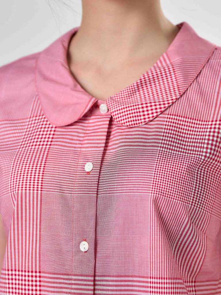 Bộ đồ mặc nhà Woven quần lửng tay ngắn  -  1MNWO24125N