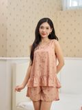  Bộ đồ mặc nhà Woven Gracell quần ngắn không tay  -  1MNWO25118B 