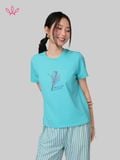  Áo WINNY cotton tay ngắn 180gsm 1HACT26010N 