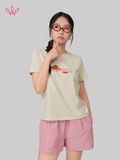  Áo WINNY cotton tay ngắn 180gsm 1HACT26012N 