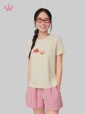  Áo WINNY cotton tay ngắn 180gsm 1HACT26012N 