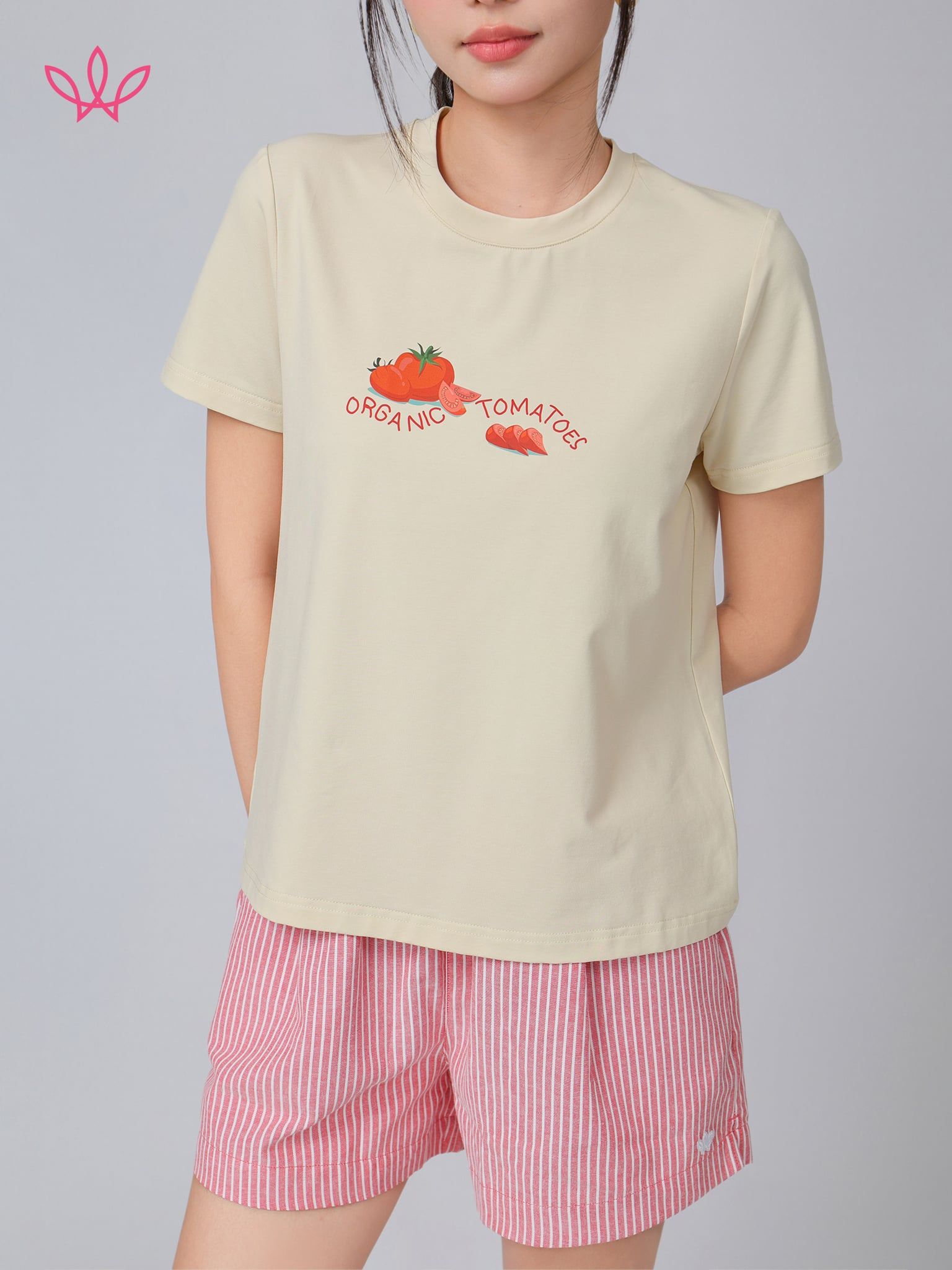 Áo WINNY cotton tay ngắn 180gsm 1HACT26011N