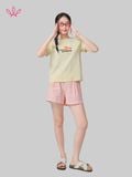  Áo WINNY cotton tay ngắn 180gsm 1HACT26010N 
