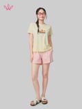  Áo WINNY cotton tay ngắn 180gsm 1HACT26010N 