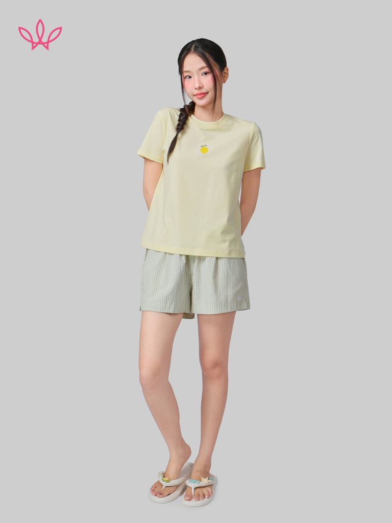Áo WINNY cotton tay ngắn 180gsm 1HACT26009N