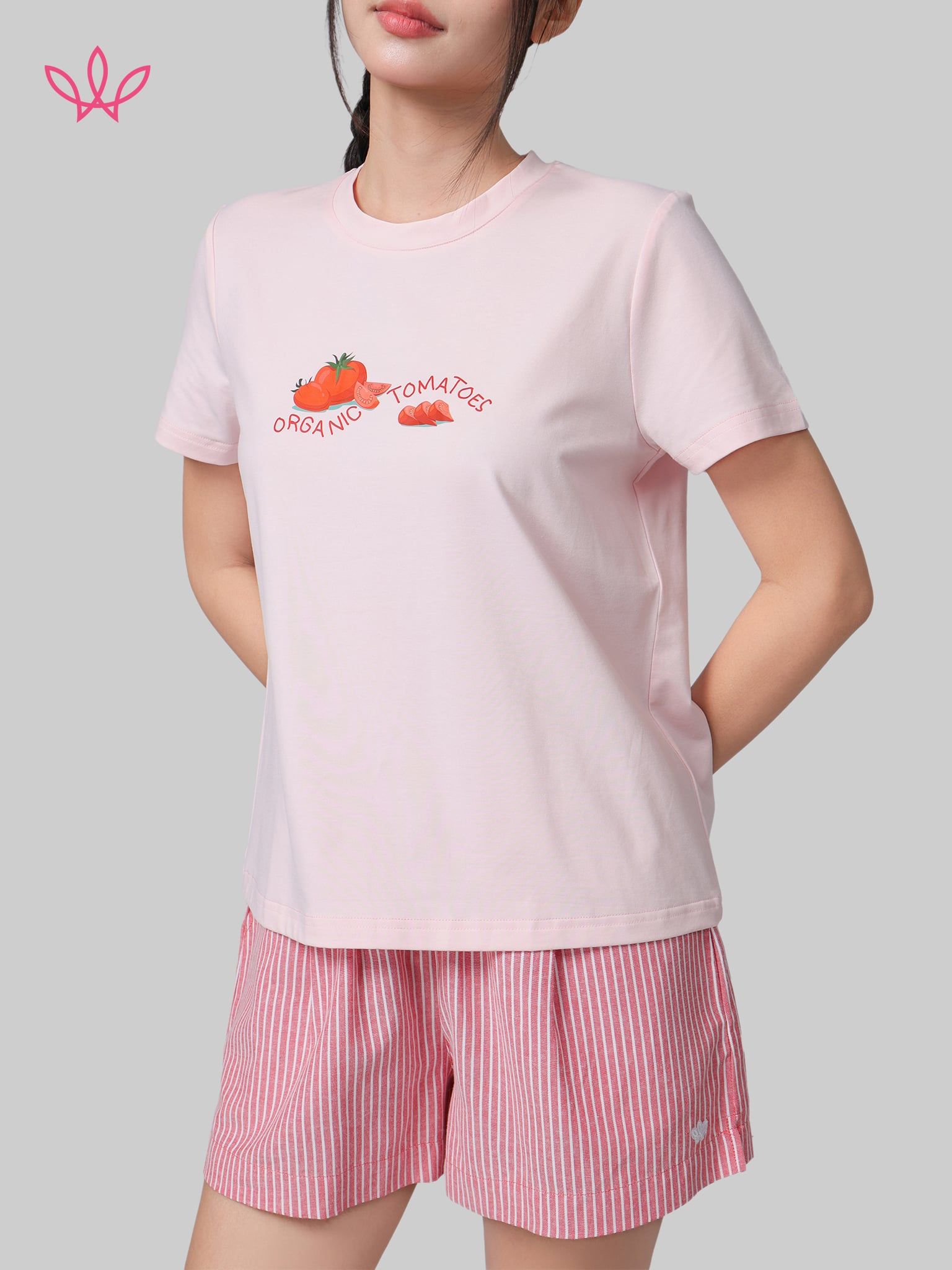 Áo WINNY cotton tay ngắn 180gsm 1HACT26011N