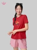 Áo WINNY cotton tay ngắn 180gsm 1HACT26010N 