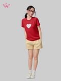  Áo WINNY cotton tay ngắn 180gsm 1HACT26008N 