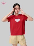  Áo WINNY cotton tay ngắn 180gsm 1HACT26008N 