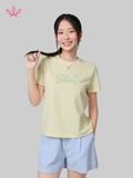  Áo WINNY cotton tay ngắn 180gsm 1HACT26010N 