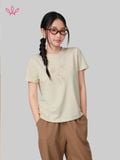  Áo WINNY cotton tay ngắn 180gsm 1HACT26010N 