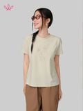  Áo WINNY cotton tay ngắn 180gsm 1HACT26010N 