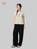  Áo WINNY cotton tay ngắn 180gsm 1HACT26010N 