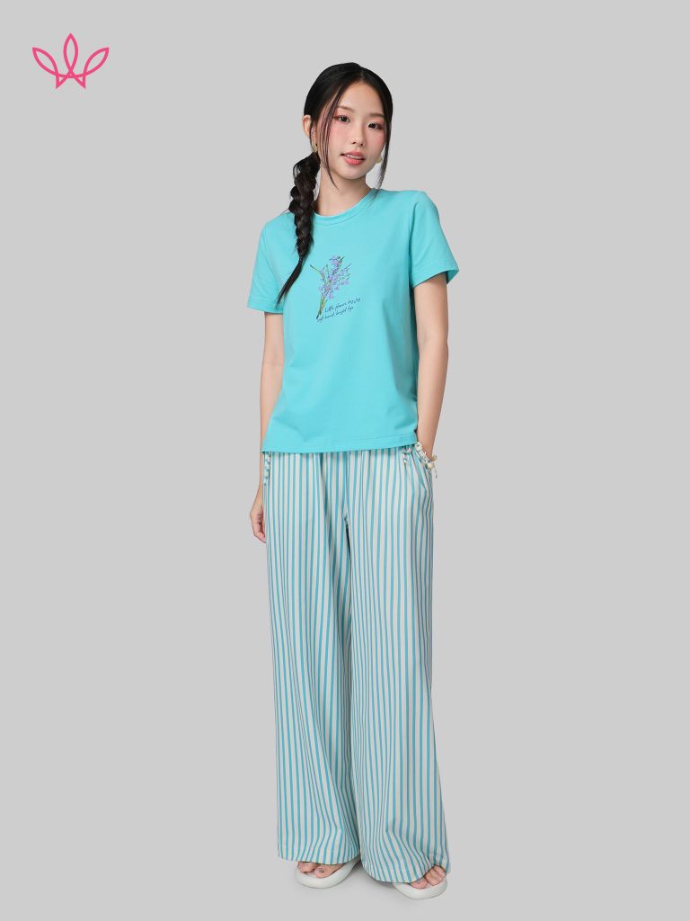 Áo WINNY cotton tay ngắn 180gsm 1HACT26010N