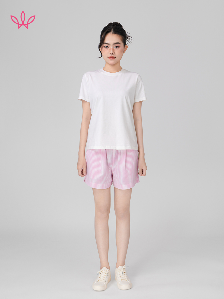 Áo WINNY cotton tay ngắn 235gsm 1HACT26001N
