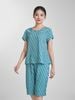  Bộ đồ mặc nhà Lanh quần lửng tay ngắn  -  2MNLA24019N 