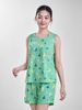  Bộ đồ mặc nhà Lanh quần ngắn không tay  -  2MNLA24021B 